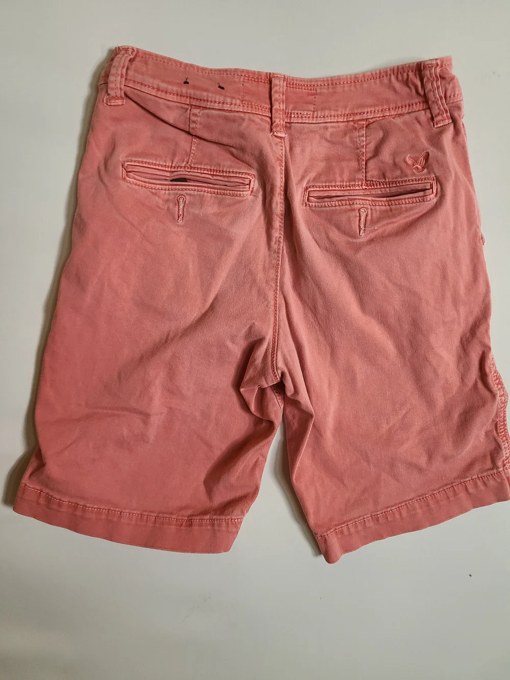 Lot of 3 American Eagle Men’s Chino Shorts Size 26 Salmon & Gray